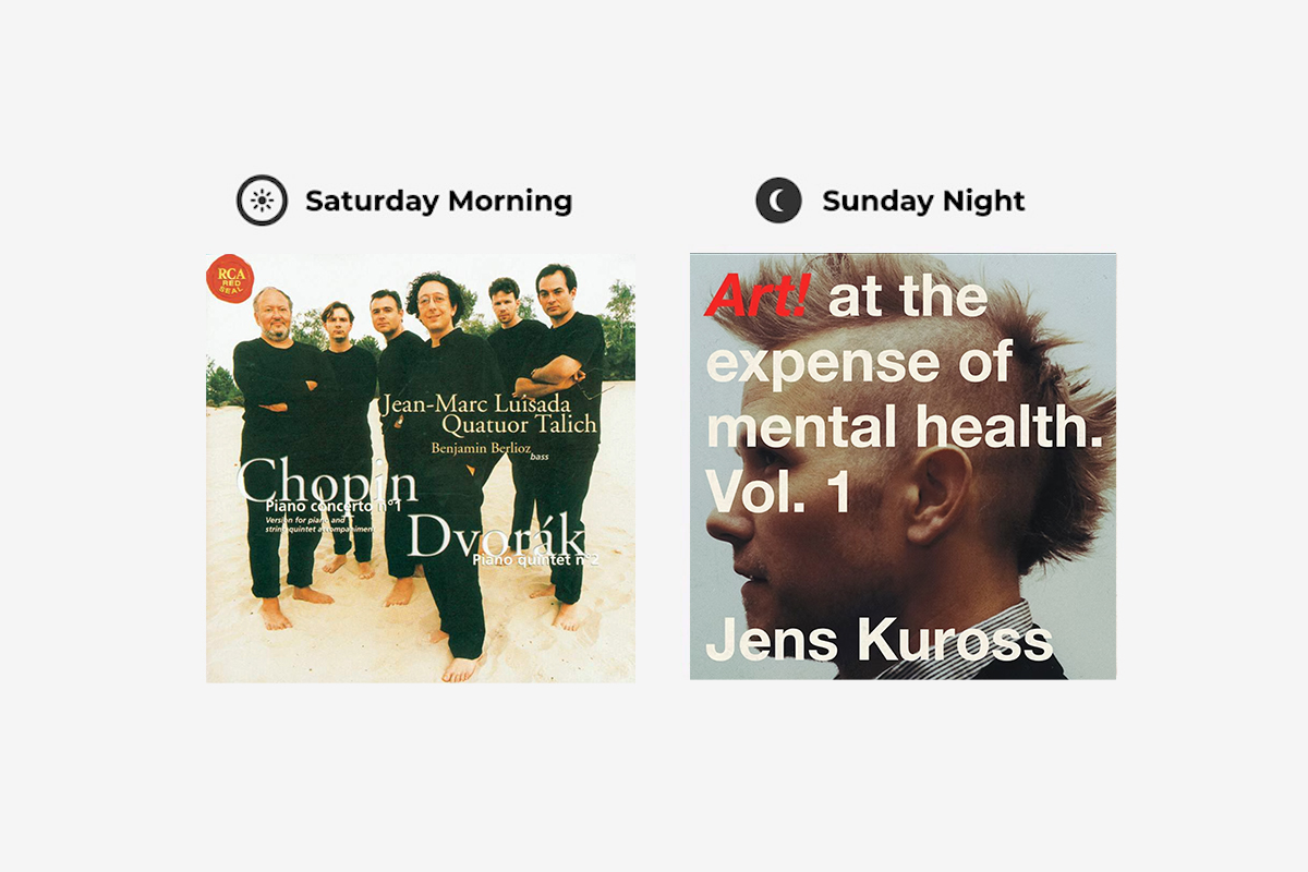 バイオリニスト、アレンジャー 須原杏さんが選ぶ土曜の朝と日曜の夜の音楽。vol.4