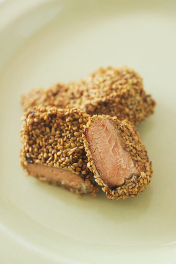 鮭のごま衣揚げ／おべんと屋さん〈75foods〉吉森なな子のレシピ帖 #2