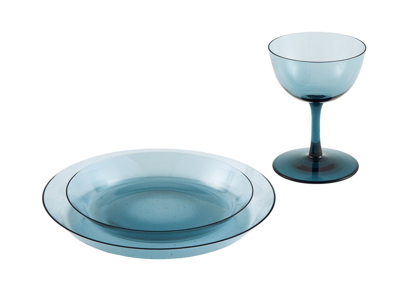 HAY wine glass