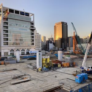東京という都市空間の楽しみ方。新陳代謝の激しい東京で、歴史に思いを馳せる。写真と文：長谷川 香 #1 | 2022年1月、建設中の高輪ゲートウェイ駅。