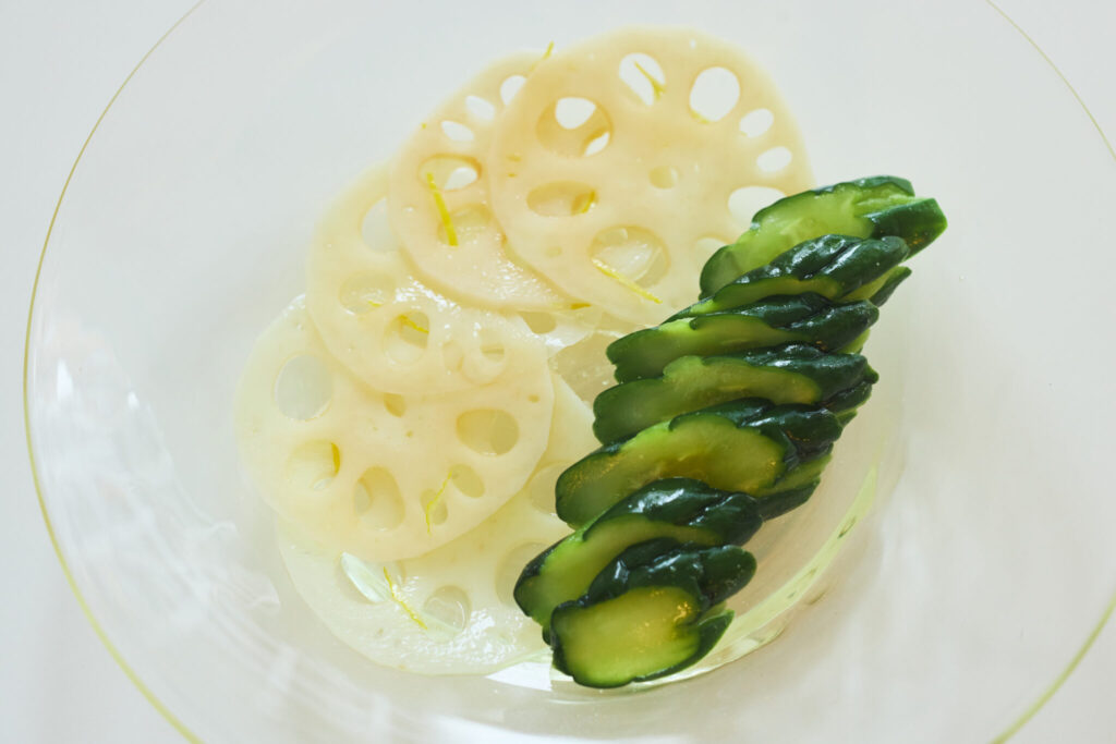 胡瓜の辛子漬けと、蓮根の柚子酢漬け おべんと屋さん〈75foods〉吉森なな子のレシピ帖 #4