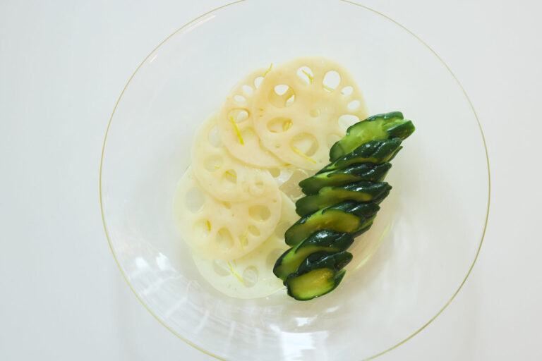 胡瓜の辛子漬けと、蓮根の柚子酢漬け おべんと屋さん〈75foods〉吉森なな子のレシピ帖 #4