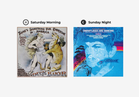 シンガーソングライター 井上園子さんが選ぶ土曜の朝と日曜の夜の音楽。vol.2