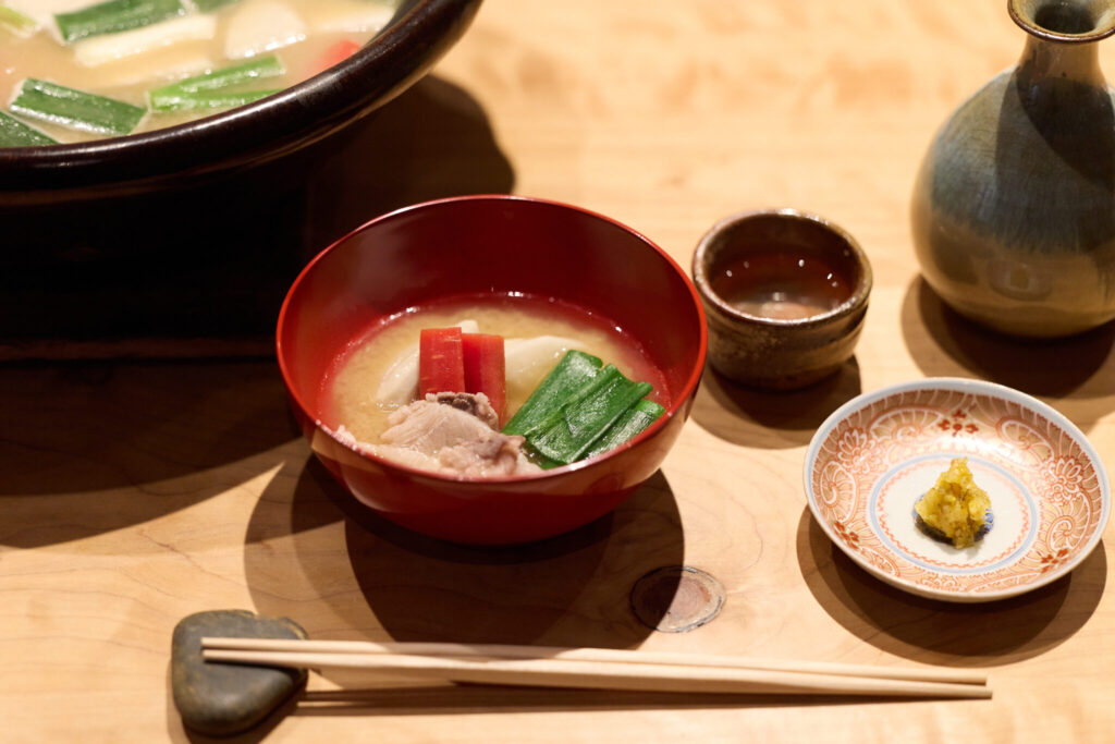 私の大好きな「猪みそ鍋」。写真文：原田アンナベル聖子 (『KOMB』シェフ＆オーナー) #4