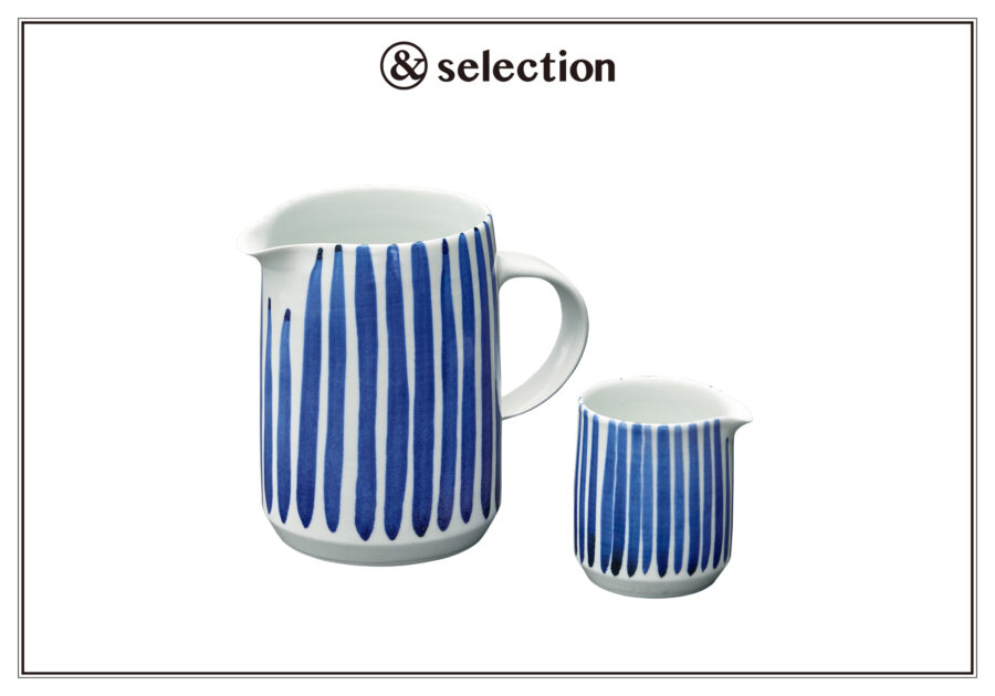 陶芸家・玉木一将によるモダンなジャグを〈マーガレット・ハウエル ハウスホールドグッズ〉で発見。