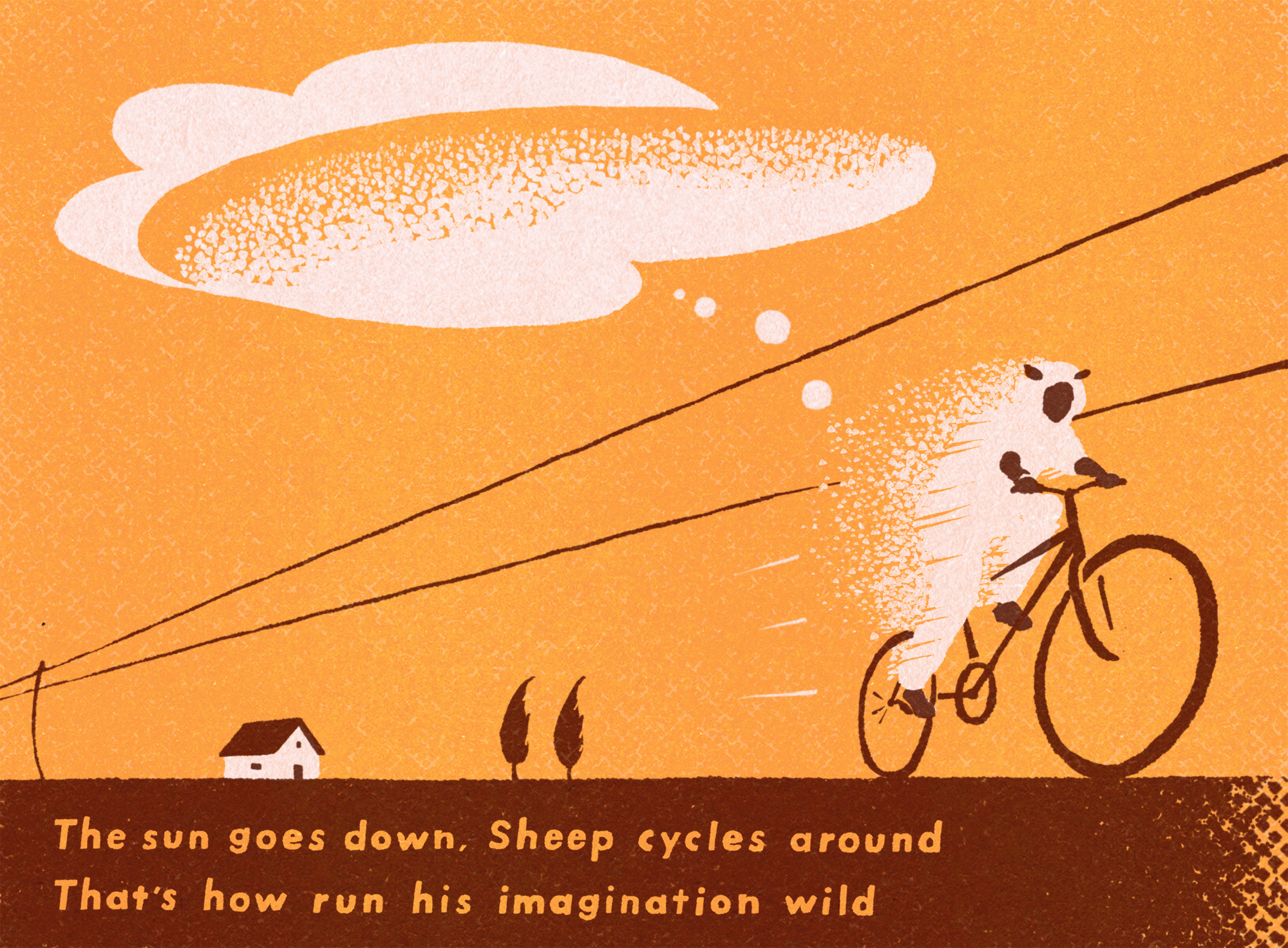 今日１日を、このイラストと。サカサノカサvol.10