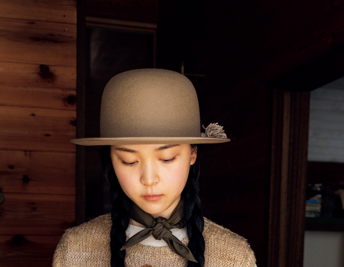 つくりのよさが際立つ、〈サシキ〉のボーラーハット。