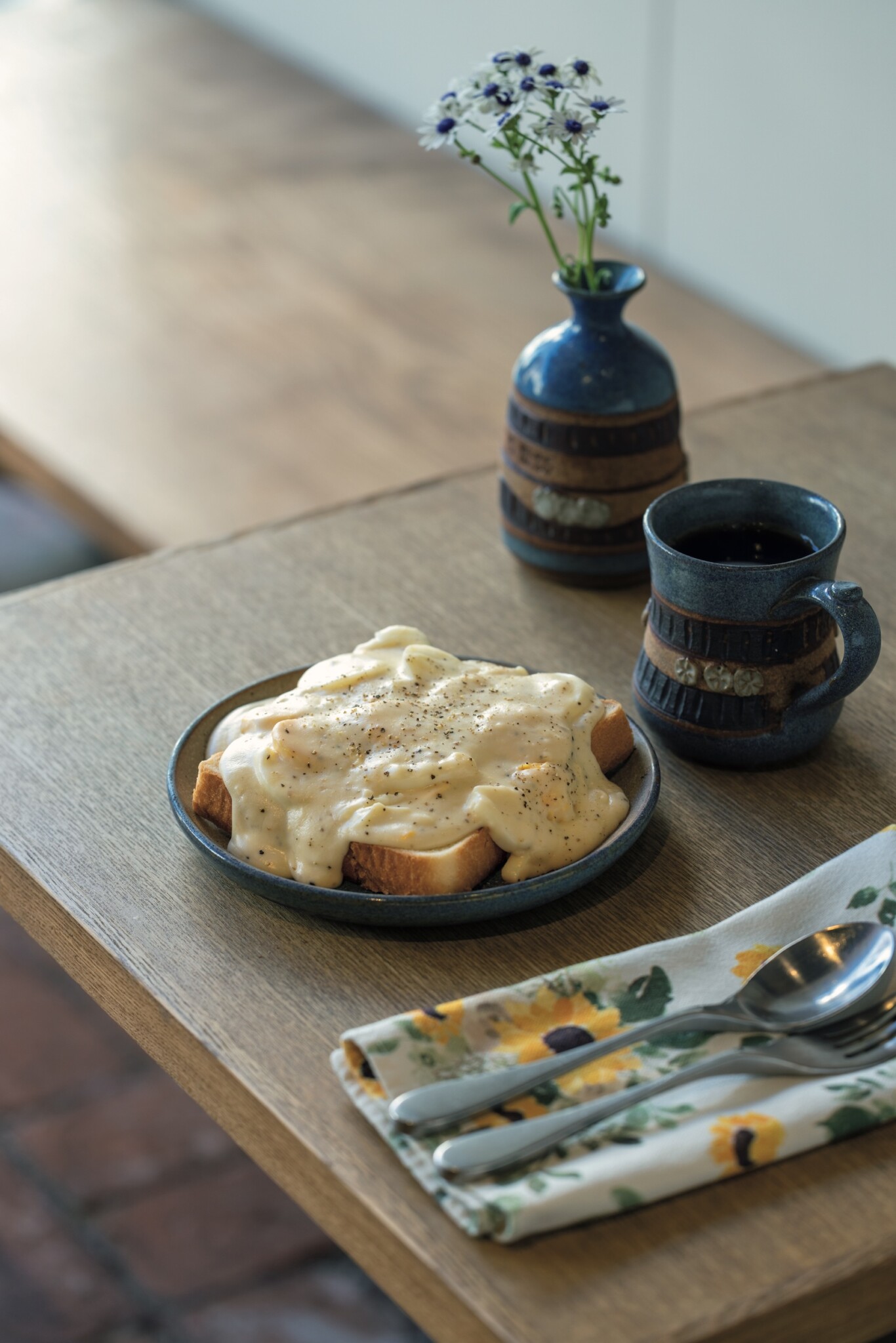 東京・池ノ上の『ロジーン』で、アメリカの朝の味を楽しむ。