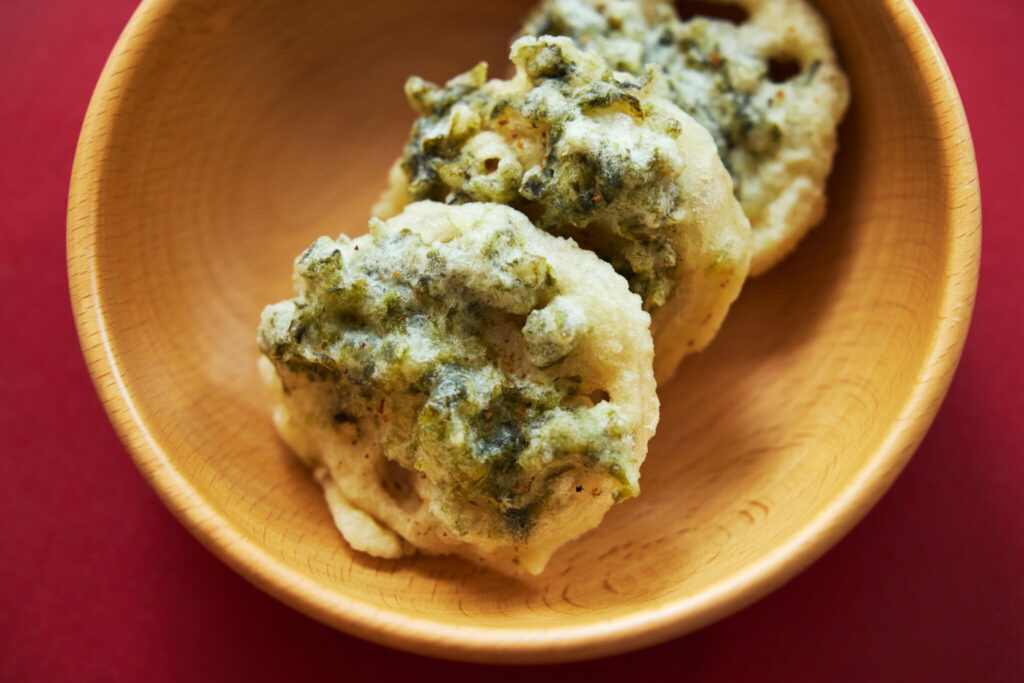 1 蓮根のあおさ揚げ おべんと屋さん〈75foods〉吉森なな子のレシピ帖 #7