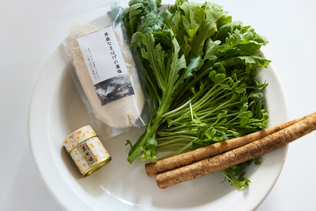 2 春菊と豆苗の揚げごぼうナムル おべんと屋さん〈75foods〉吉森なな子のレシピ帖 #7