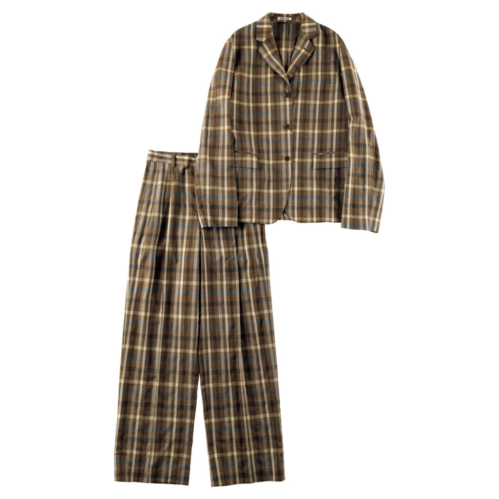 AURALEE jacket & slacks