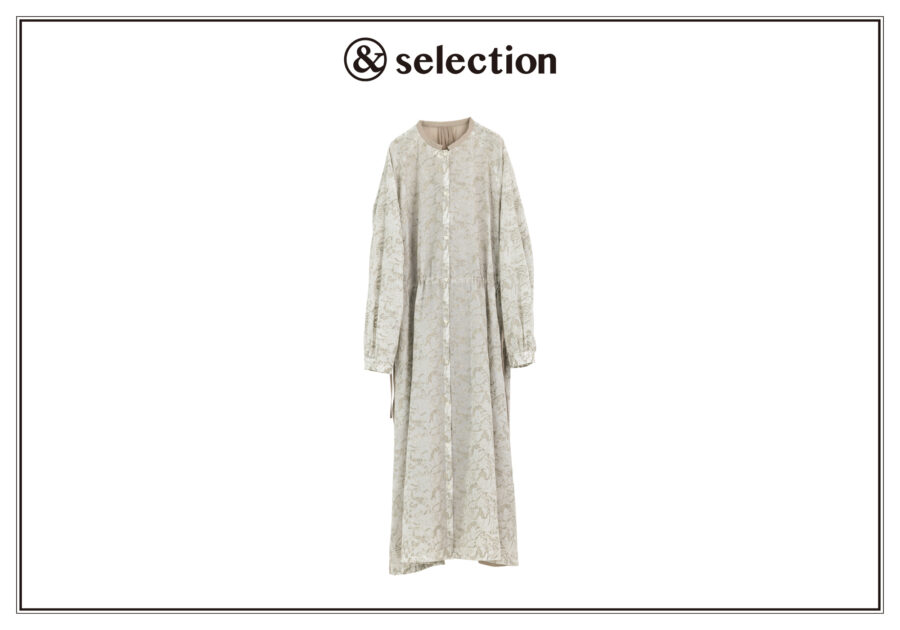 刺繍にこっそり猫が隠れている、〈ロワズィール〉と〈トラネコボンボン〉がコラボしたレースワンピース。 刺繍にこっそり猫が隠れている、〈ロワズィール〉と〈トラネコボンボン〉がコラボしたレースワンピース。