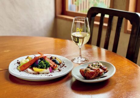 3.健康にも気を配るイタリア酒場『ポリ』。夕食選びにも重宝する、京都さんぽ部部長の酒場ガイド。 | DAICHI1280円、雲仙ハムカツ880円、グラスワイン900円〜。