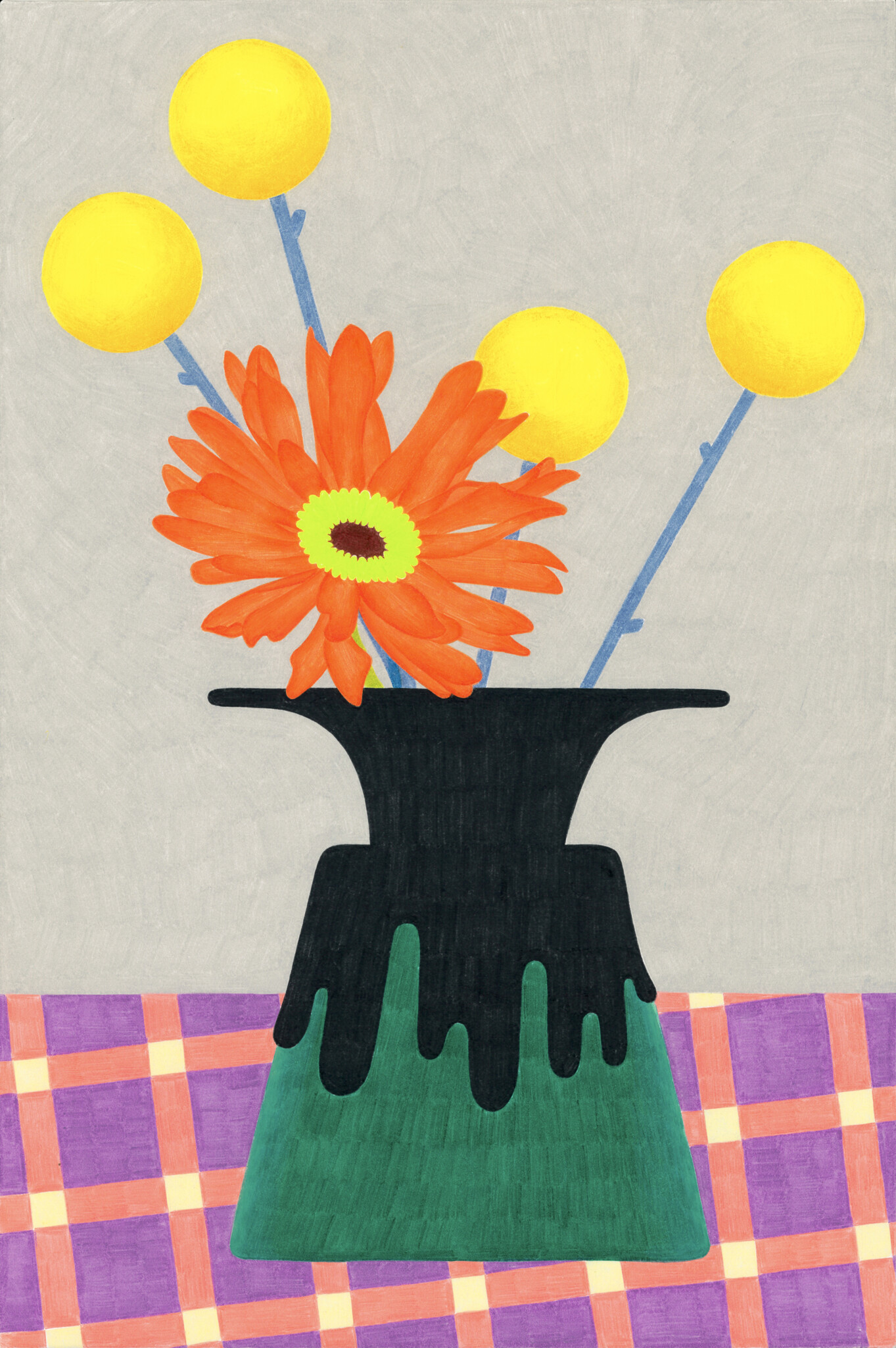 今日１日を、このイラストと。村上生太郎vol.4