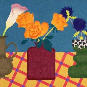 148-illustrator-14 | バラとカラーとルリタマアザミ