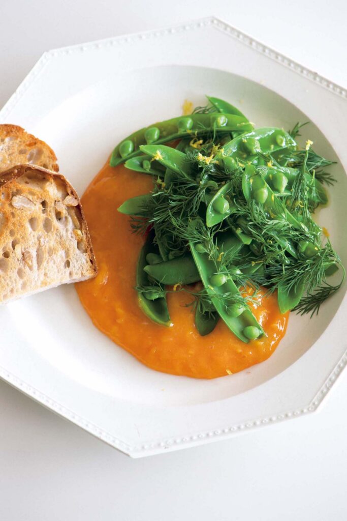 春野菜とハーブの洋食。渡辺有子の料理教室3年目3月