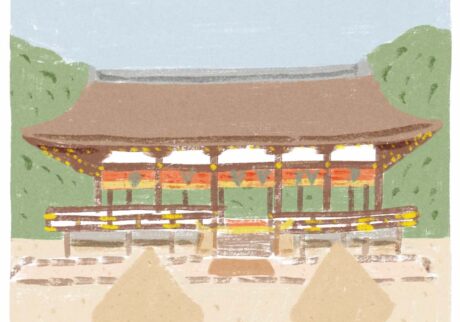 馬との縁をたどり、地の恵を味わう。上加茂神社に行くなら、立ち寄りたい2軒。 | 上賀茂神社　下鴨神社とともに賀茂社と総称され、古代豪族・賀茂氏の氏神としての歴史を持つ。正式名称は賀茂別雷神社で、御祭神は厄除けや落雷除の守護神として広く信仰を集める賀茂別雷大神。神代の昔に、神社の背後にある神山に降臨されたと伝わる。境内の細殿の前にある二つの立砂は、神山をかたどったもの。▷京都市北区上賀茂本山339 ☎075‒781‒0011 二ノ鳥居内5:30～17:00 楼門内8:00～16:45 無休 拝観料無料