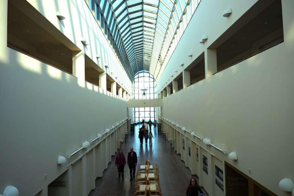 『アルクティクム』はデンマーク人建築家クラース・ボンダルードによるデザイン。