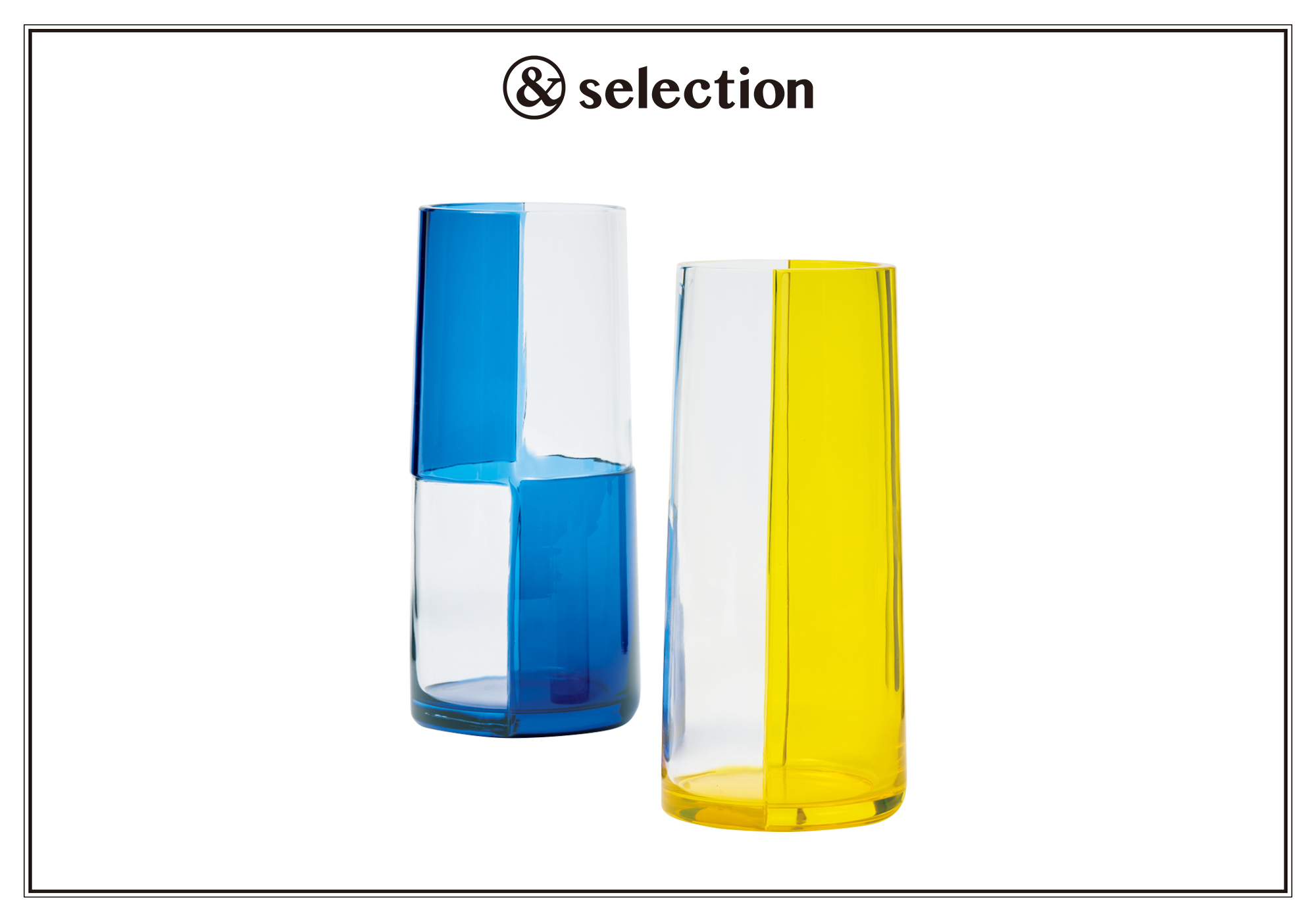 オブジェとして飾りたくなる、カッティングによるパターンが美しい〈エルメス〉のグラス。