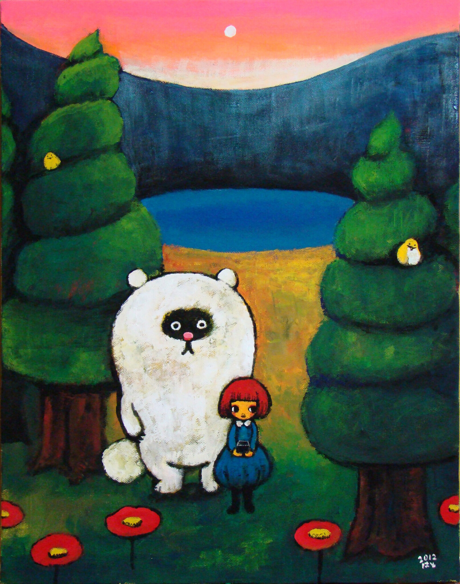 今日１日を、このイラストと。はとvol.12