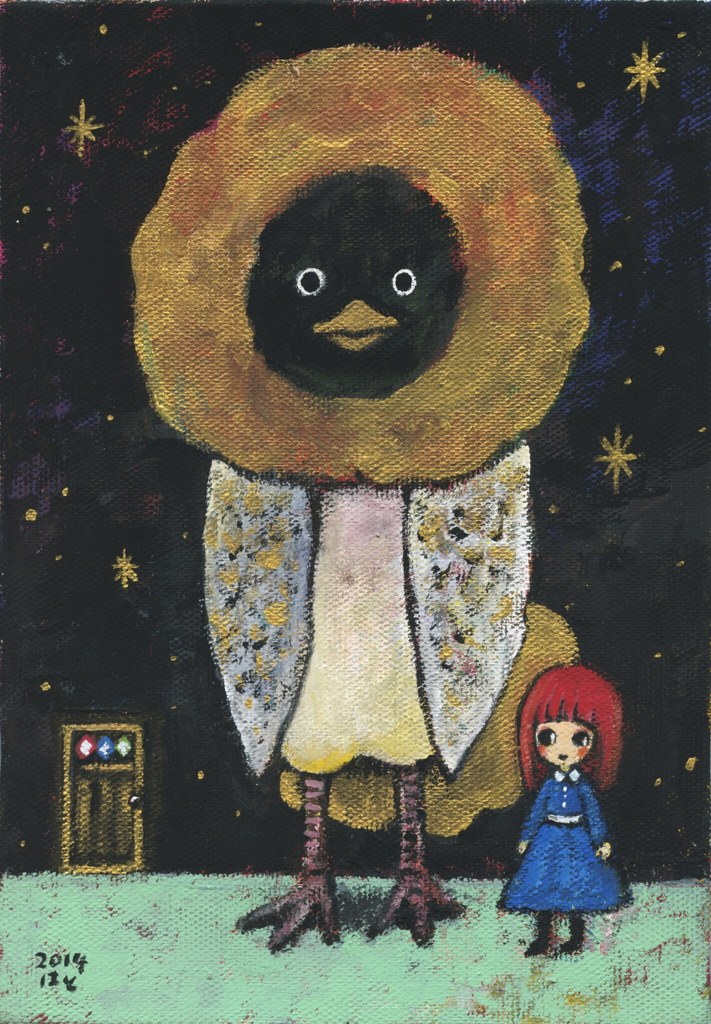 今日１日を、このイラストと。はとvol.14