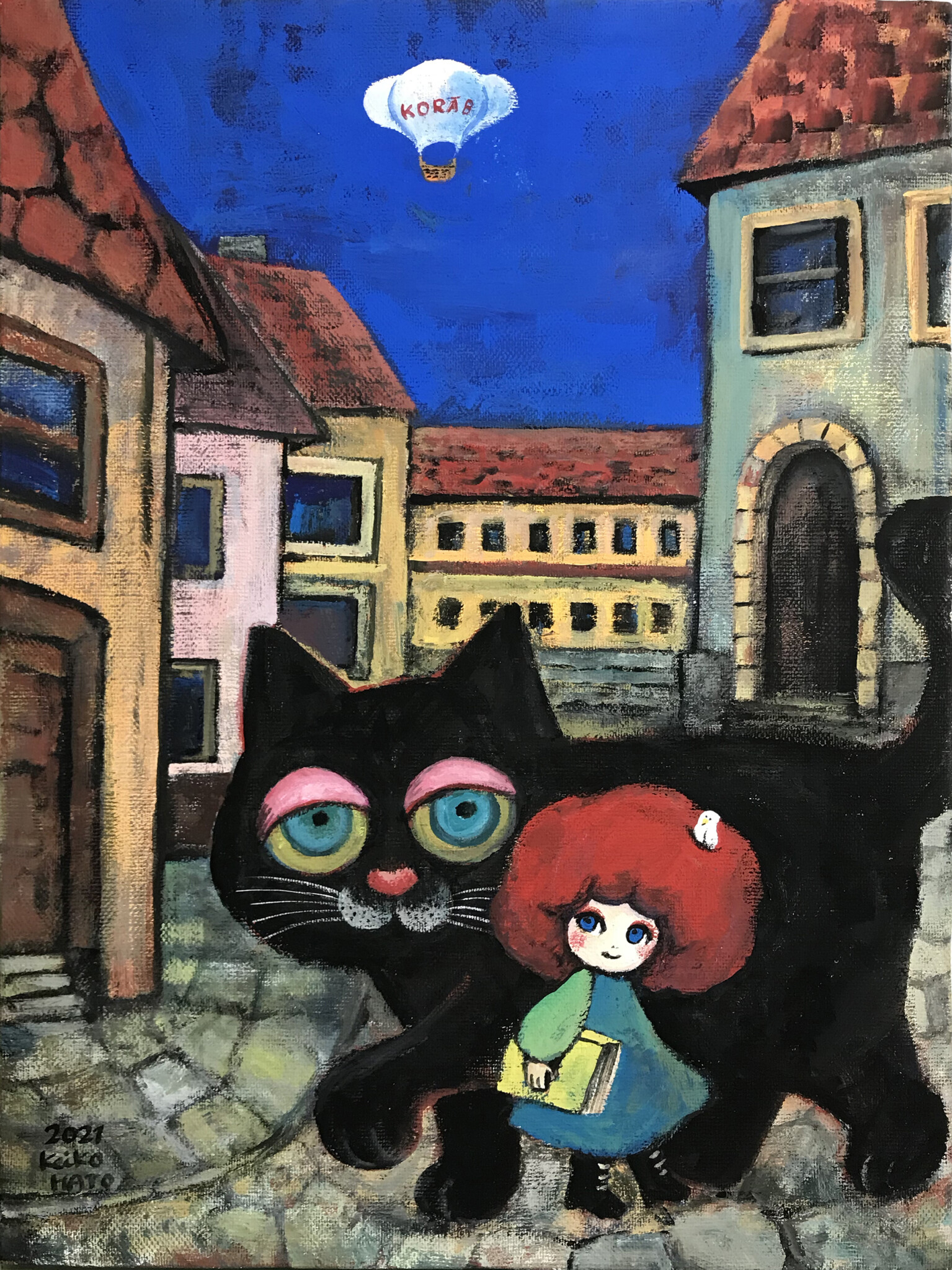 今日１日を、このイラストと。はとvol.21