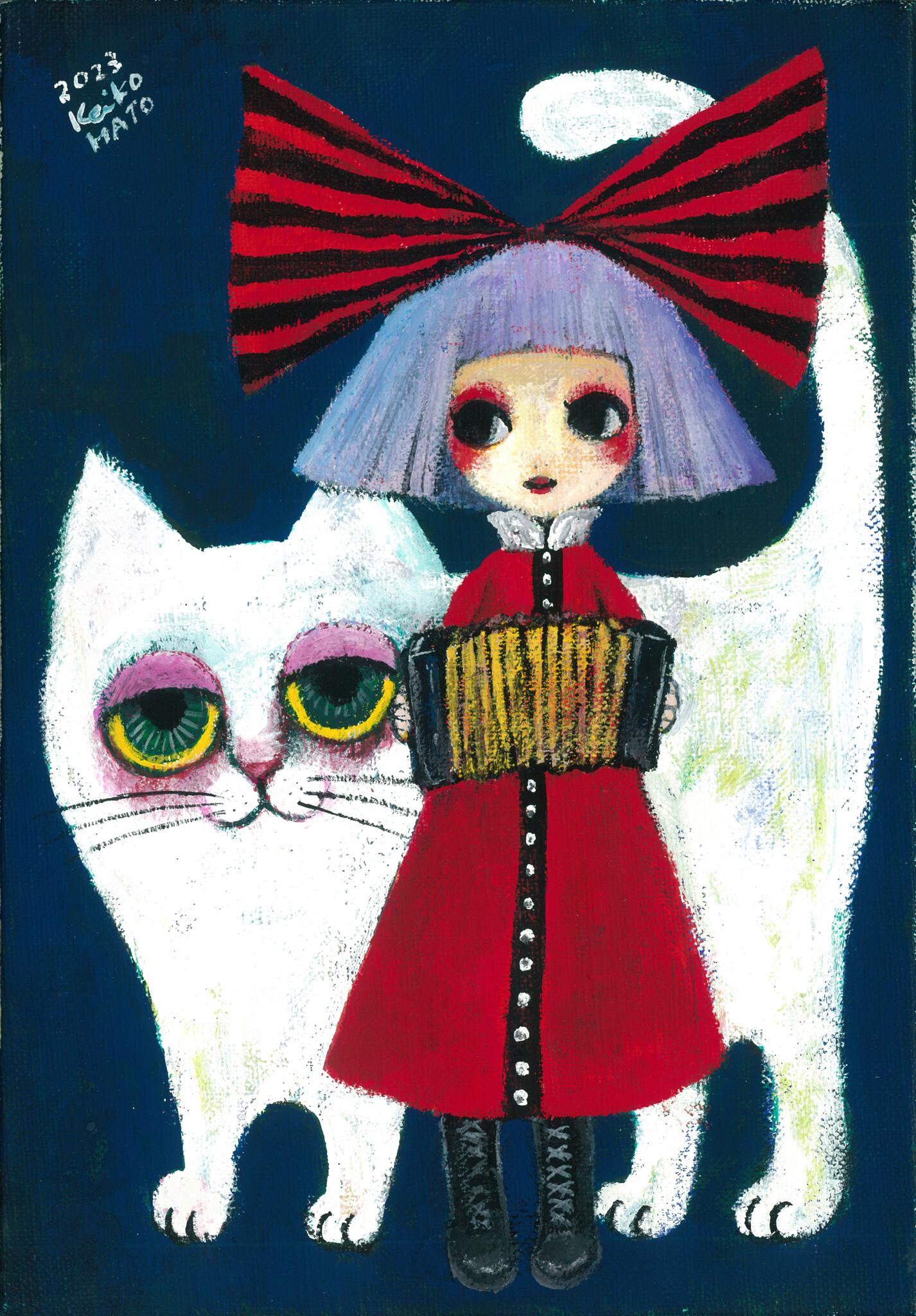 今日１日を、このイラストと。はとvol.23