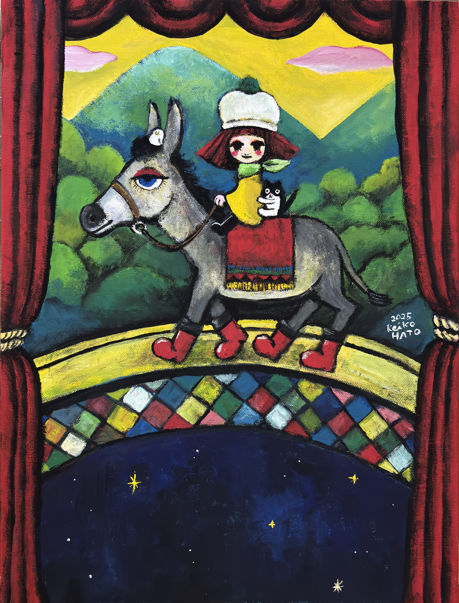 今日１日を、このイラストと。はとvol.25