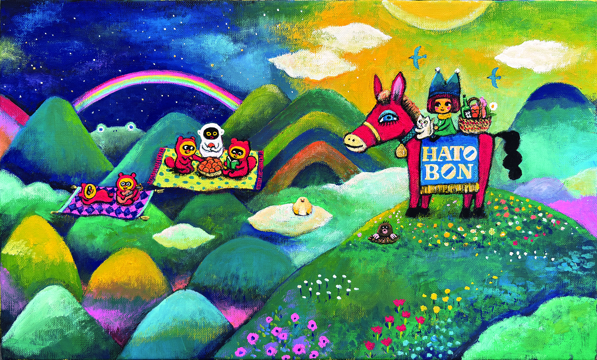 今日１日を、このイラストと。はとvol.30