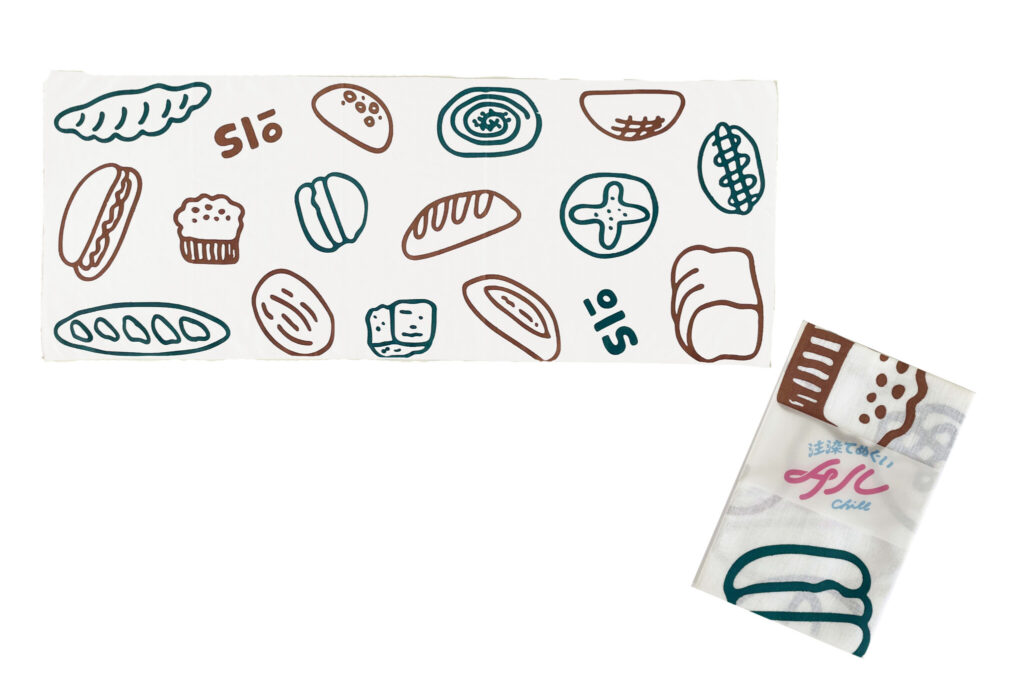 4.『スロウ』の手ぬぐい 自分用にも、贈り物にもぴったり。京都の最新お土産ガイド。
