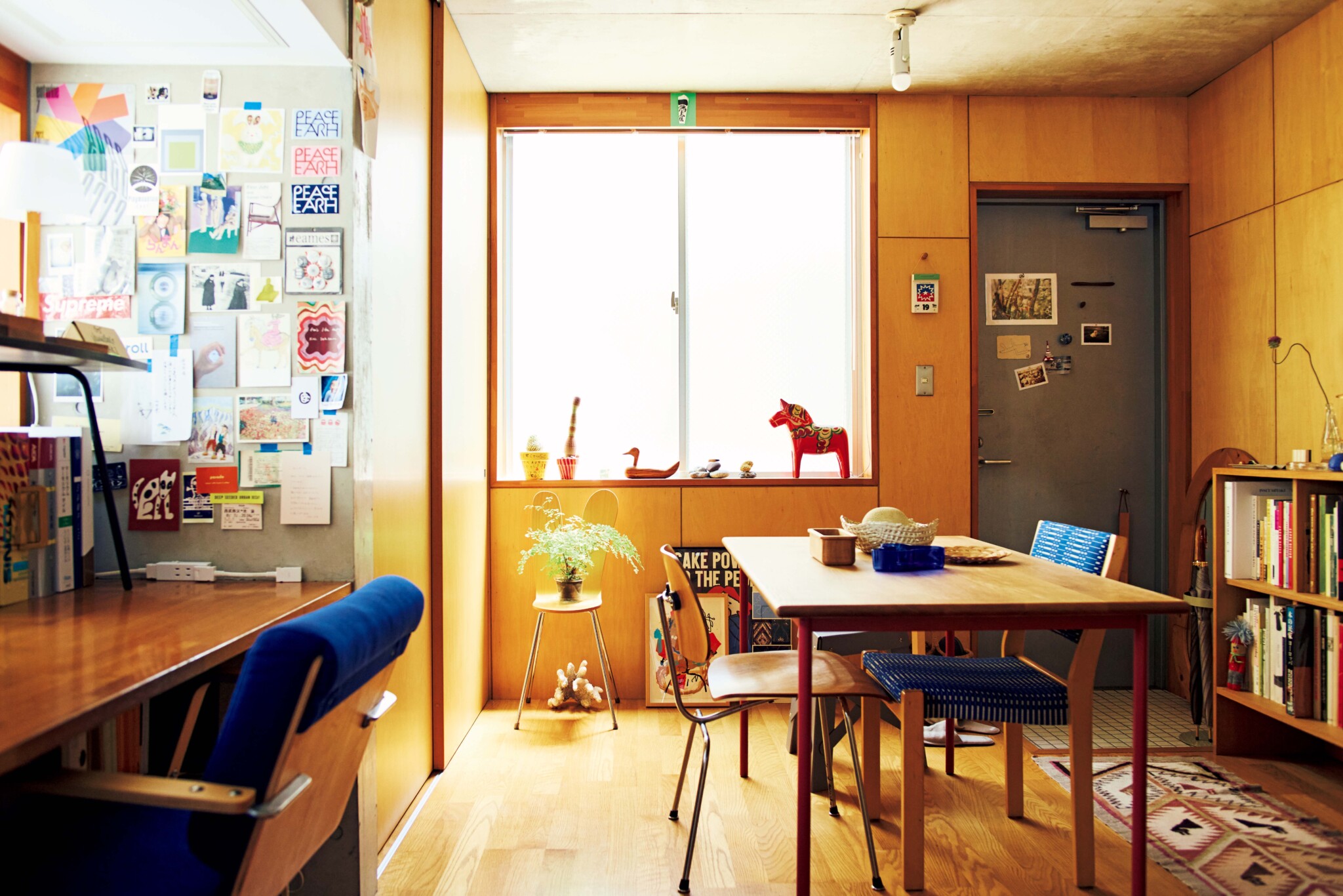 34平米ワンルームでふたり暮らし。インテリアデザイナーならではのセンスと工夫が光るディスプレイ。