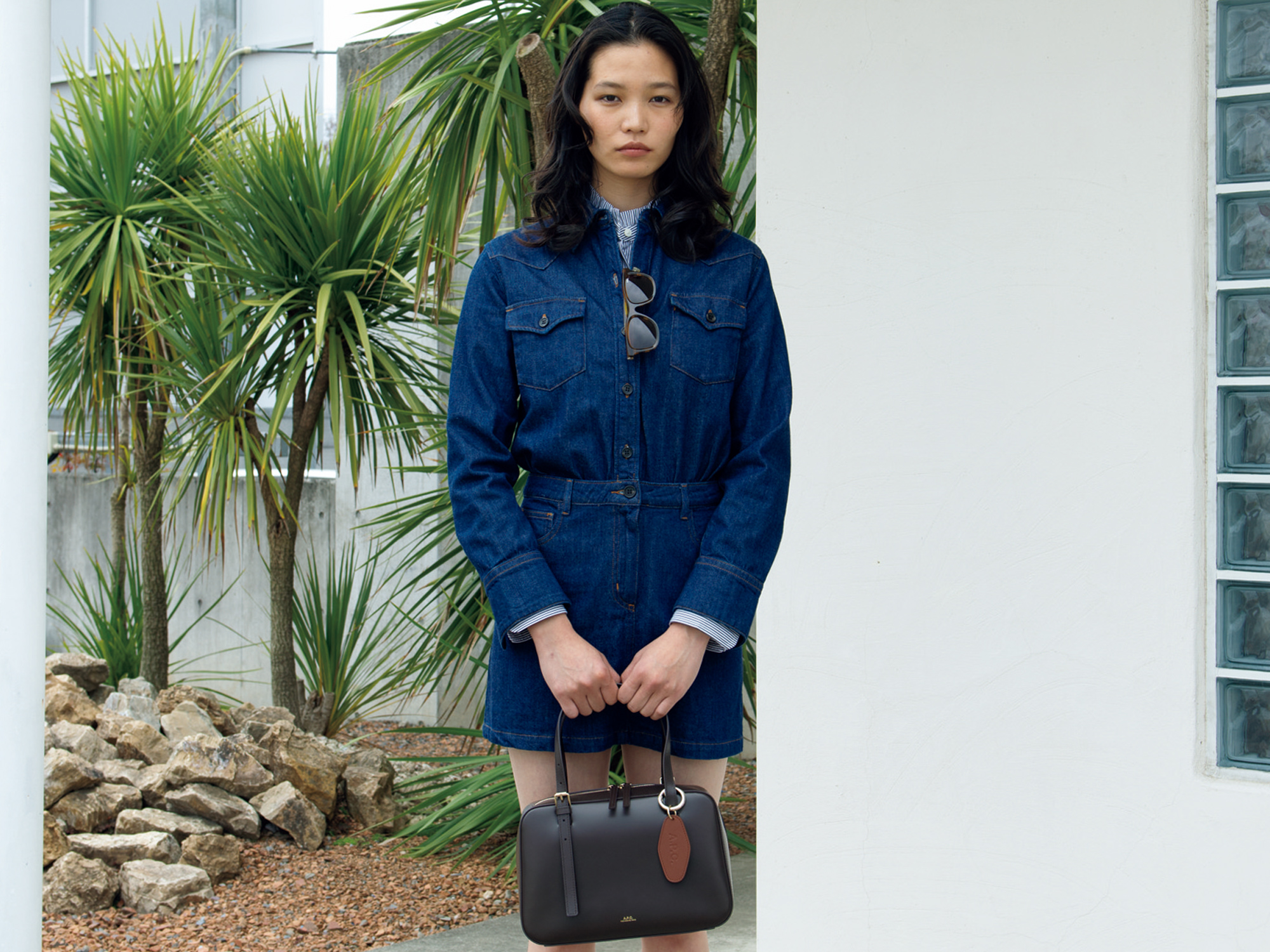 この春の装いは〈A.P.C.〉の上質なバッグとともに。 Fine Daily Goods with A.P.C.