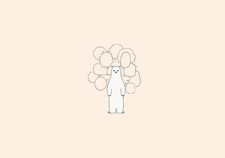 白くまのナヌークのつぶやき。「会話力のこと。」