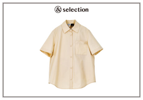 一見ベーシックながらもディテールに個性が光る、〈ロエベ〉のシャツ。