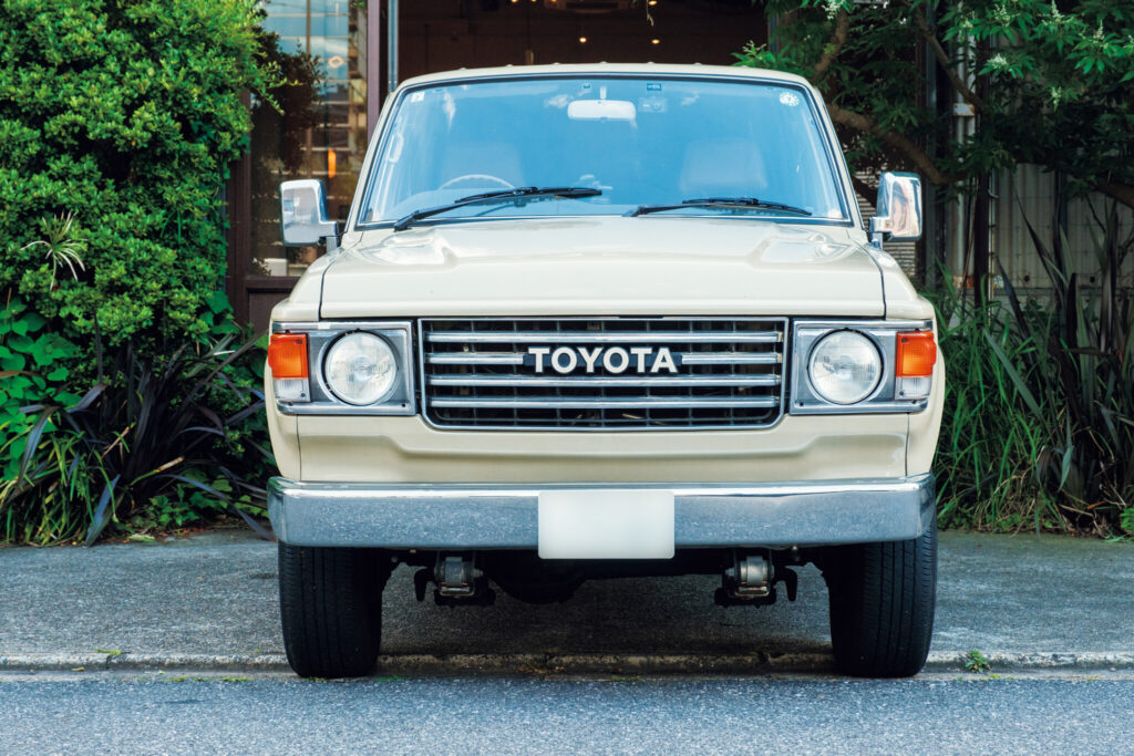私とクルマ。子どもが大きくなるまで大切に。 MAI HIKITA × TOYOTA LAND CRUISER 60