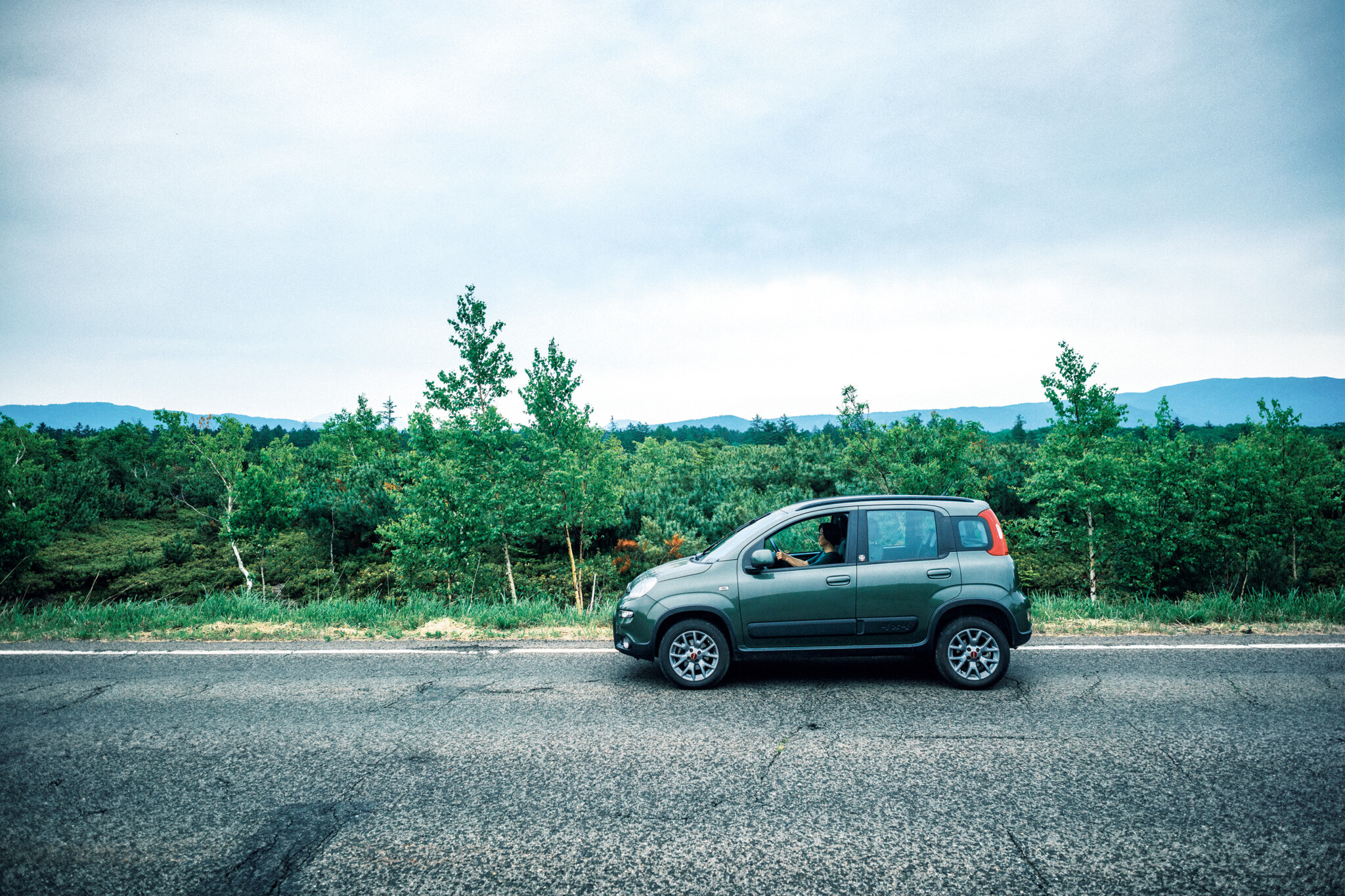 私とクルマ。北の大地の四季を感じながら。 CHIGUSA IDE × FIAT PANDA 4×4