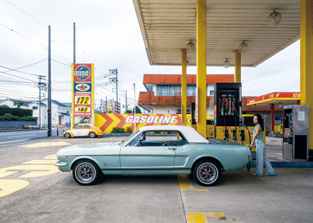 私とクルマ。大変な体験も、幸せな経験。 MARINA KAMIHARA × FORD MUSTANG