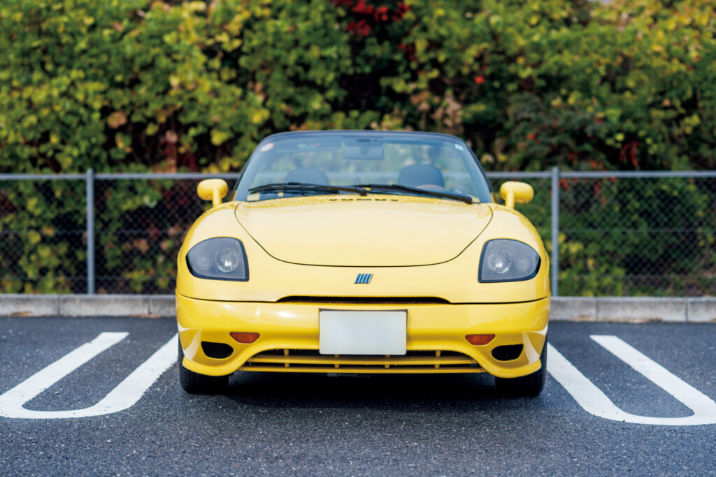 私とクルマ。気分が上がる黄色いボディカラー。 HIKARI SHIGEMURA × FIAT BARCHETTA