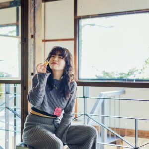 「きなこという文字を見るとテンションが上がってしまいます」と、eriさん。 「きなこという文字を見るとテンションが上がってしまいます」と、eriさん。