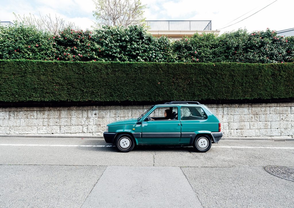 私とクルマ。乗り物を超えた、同世代の相棒。MAO MATSUSHIMA × FIAT PANDA SELECTA