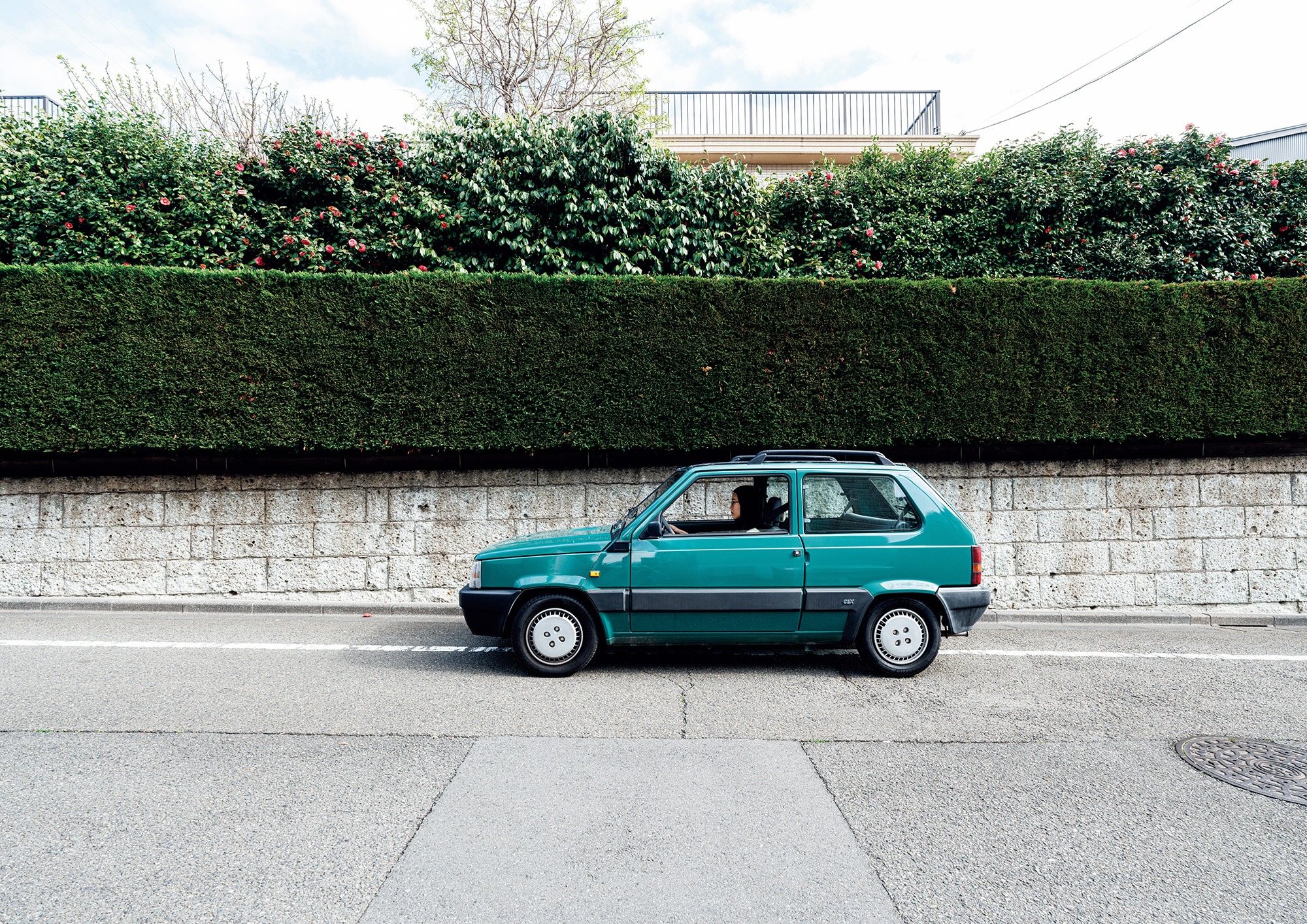 私とクルマ。乗り物を超えた、同世代の相棒。MAO MATSUSHIMA × FIAT PANDA SELECTA