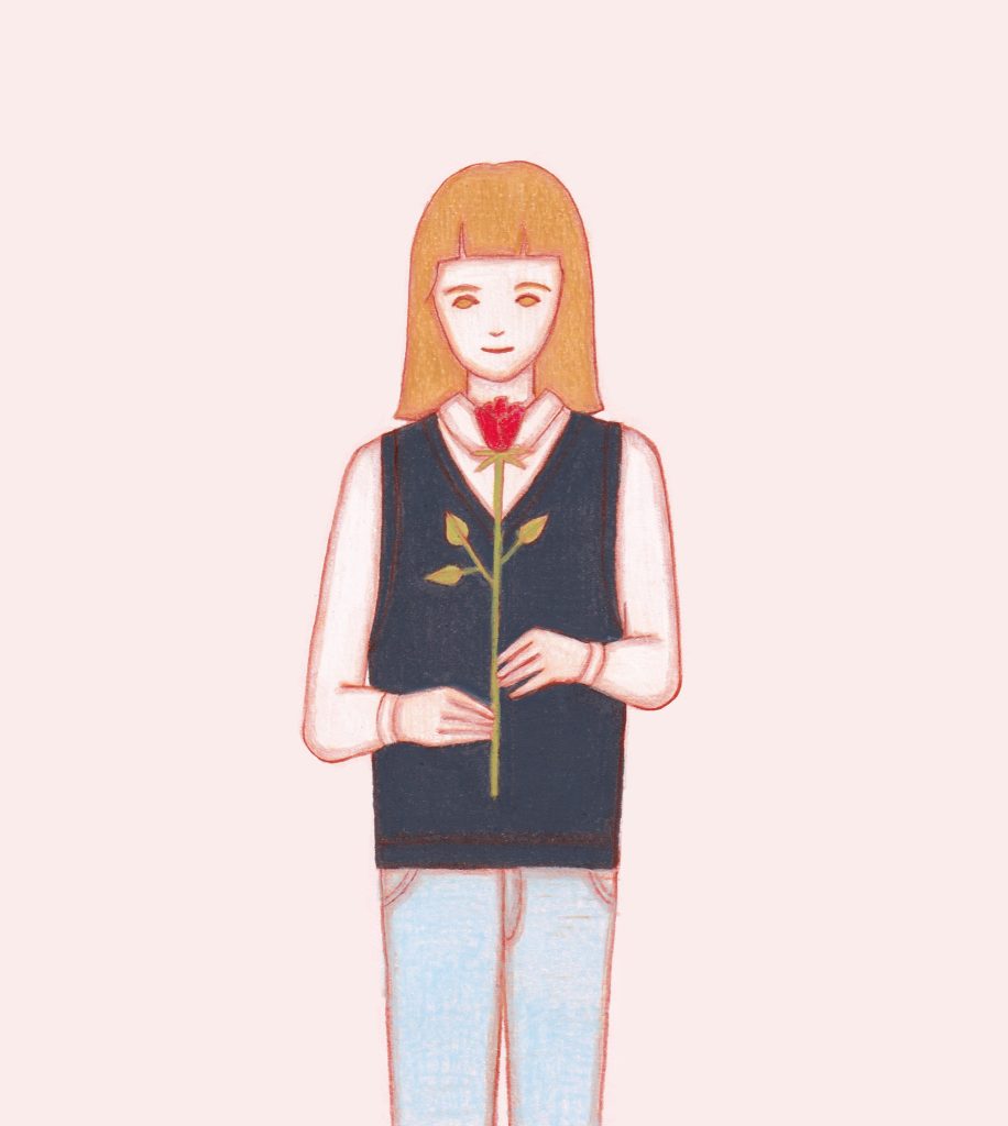 16_girlwitharose