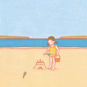 25_浜辺の女の子 | 浜辺の女の子