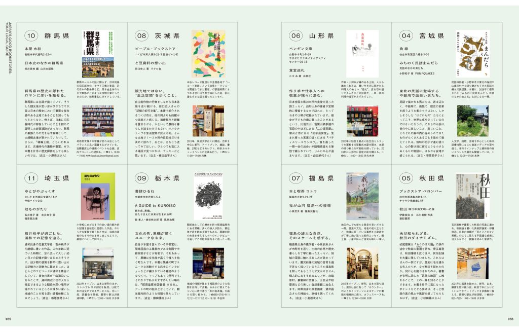 全国のいい本屋と、旅を豊かにしてくれる47冊のブックガイドです。