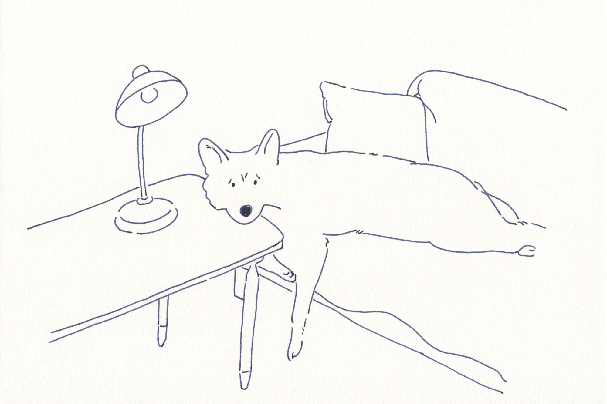 今日１日を、このイラストと。鳥屋 菜々子vol.11