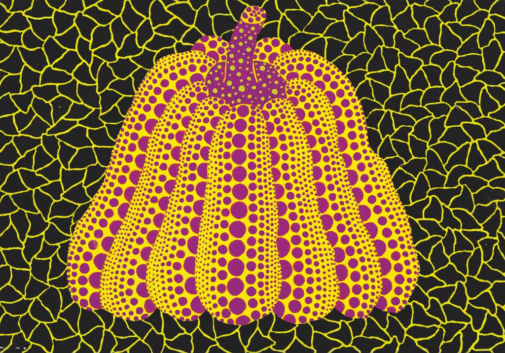 草間彌生 《かぼちゃ》1990年 Wコレクション ©YAYOI KUSAMA　画像転載不可