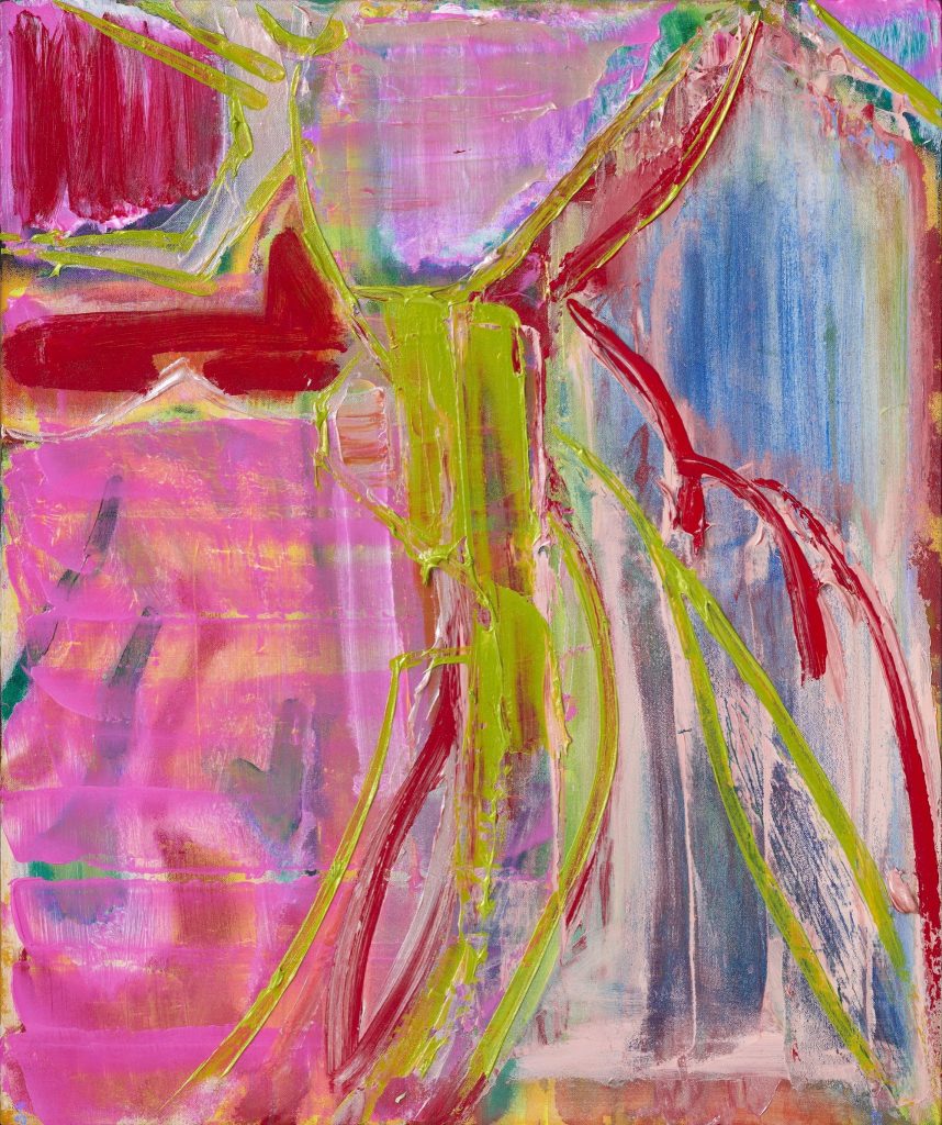 中村一美《存在の鳥205》2008年