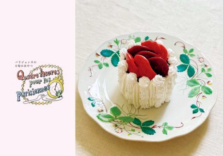 赤いフルーツで可愛らしく飾った、リヨン発祥のアイスケーキ。『ユヌ・グラス・ア・パリ』のヴァシュラン。【パリジェンヌの4時のおやつ】 赤いフルーツで可愛らしく飾った、リヨン発祥のアイスケーキ。『ユヌ・グラス・ア・パリ』のヴァシュラン。【パリジェンヌの4時のおやつ】