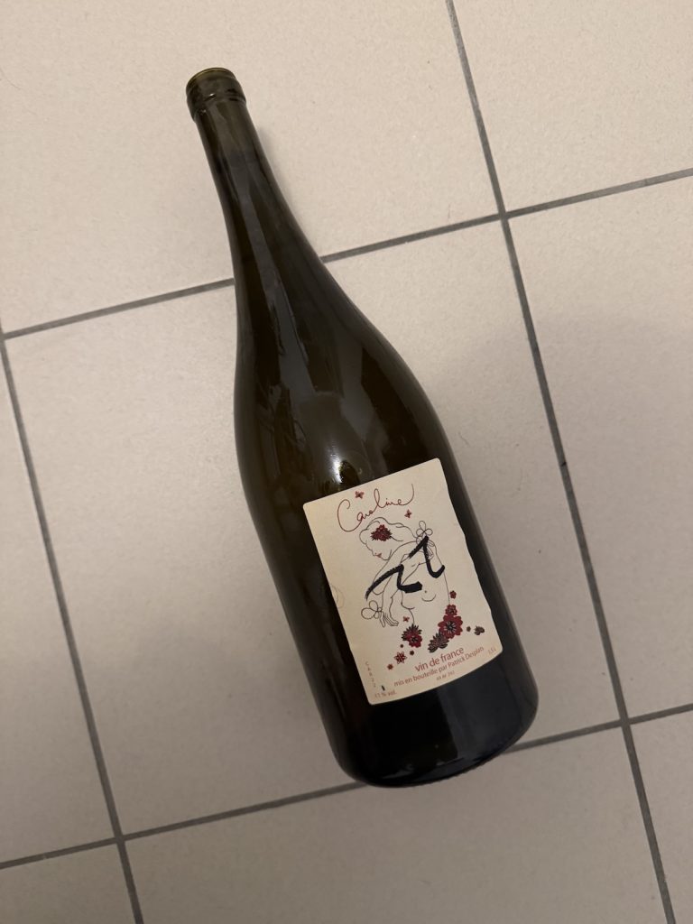 忘れられない一本。パトリック・デプラのワイン。写真と文：平澤淳一 (〈gubigubi〉主宰) #4最後にプレゼントしてもらったマグナムワイン。 | 最後にプレゼントしてもらったマグナムワイン。