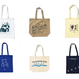 世界観をアーティストと表現。旅先で手に入れたい、本屋のトートバッグ。